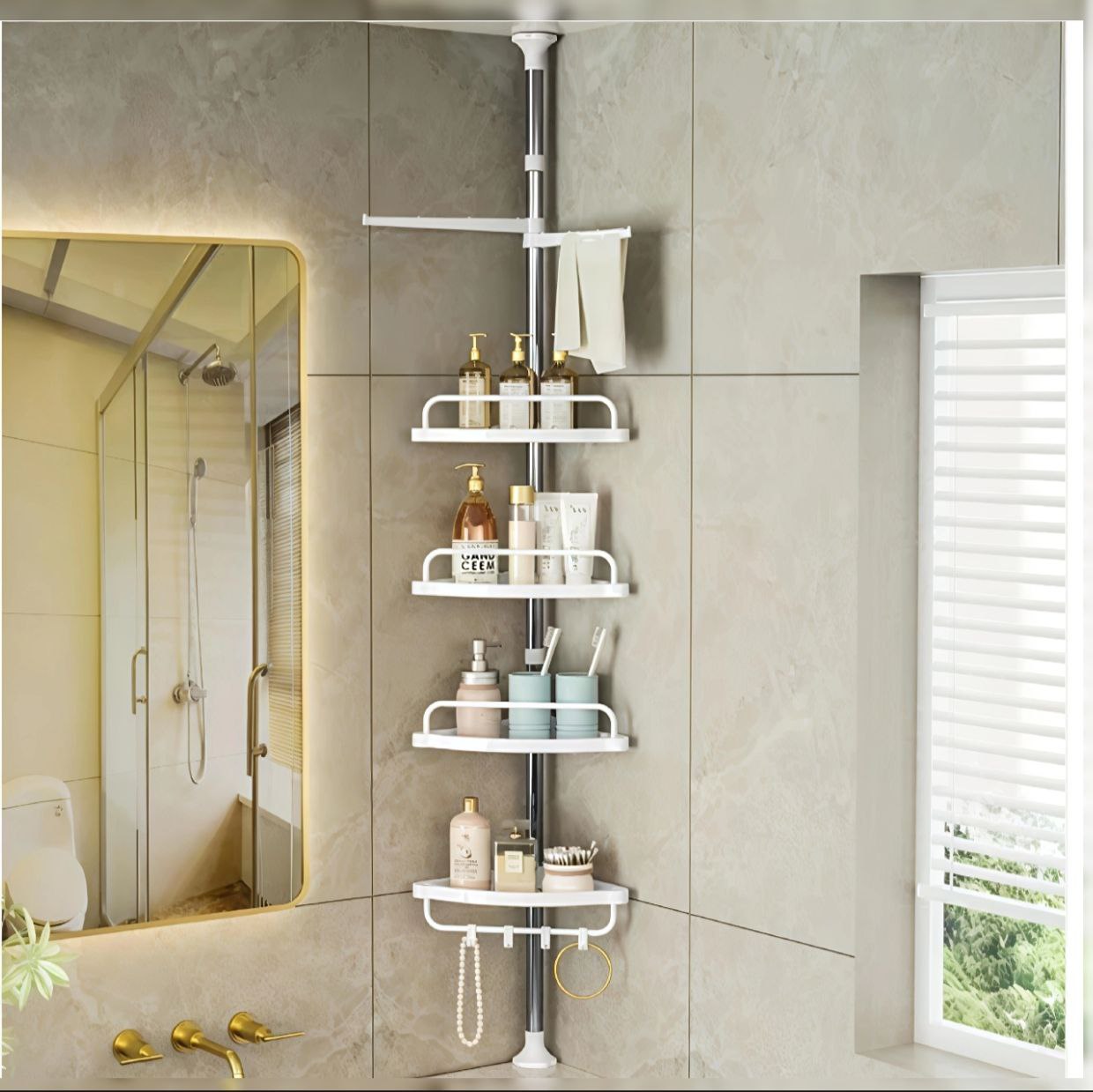 Pack de Étagères de Porte + de Salle de bain