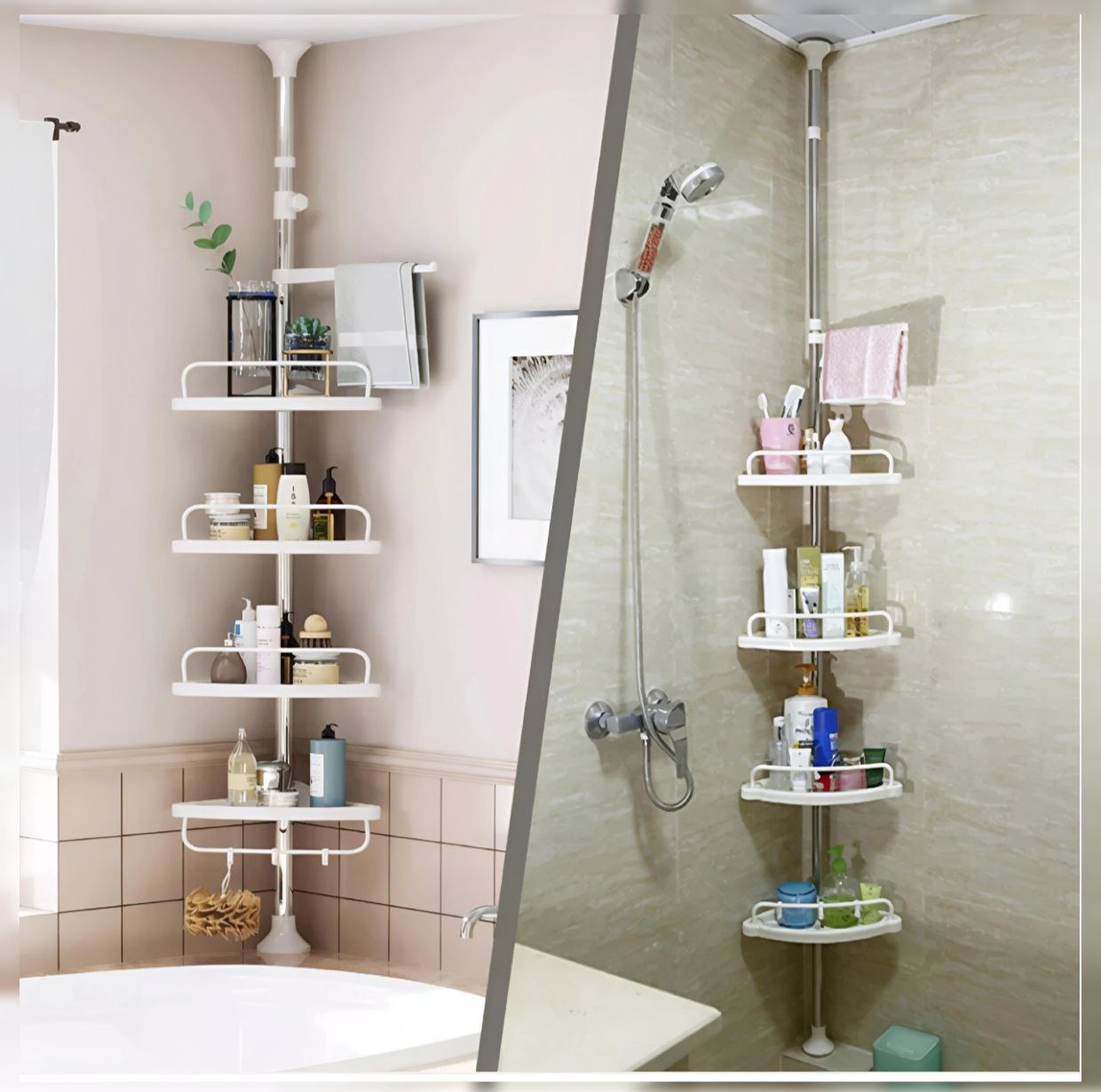 Pack de Étagères de Porte + de Salle de bain